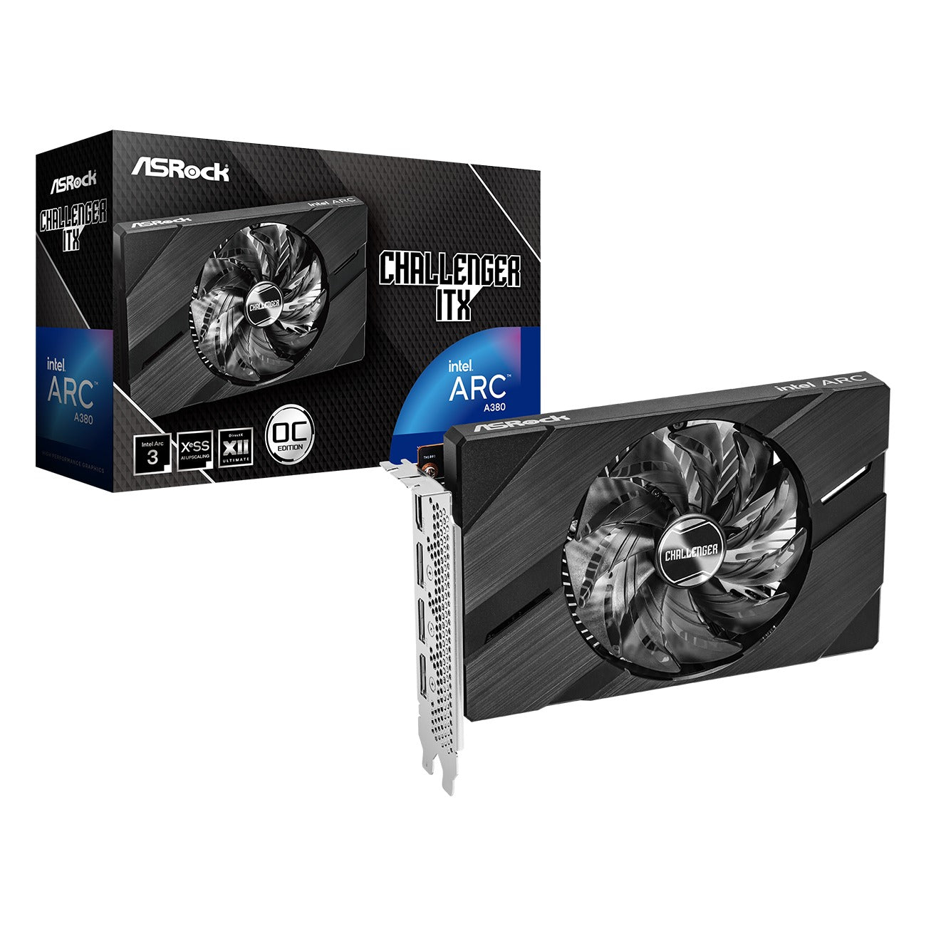 ASRock Arc A380 Challenger ITX 6GB OC