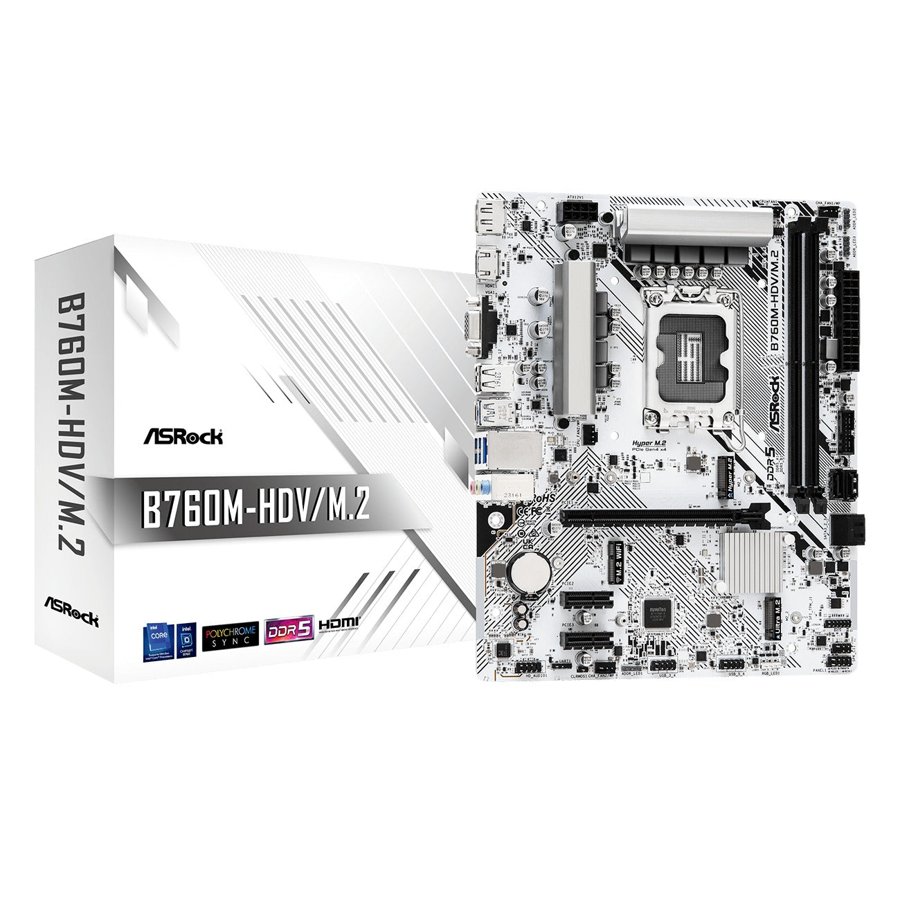 ASRock B760M-HDV/M.2 Motherboard