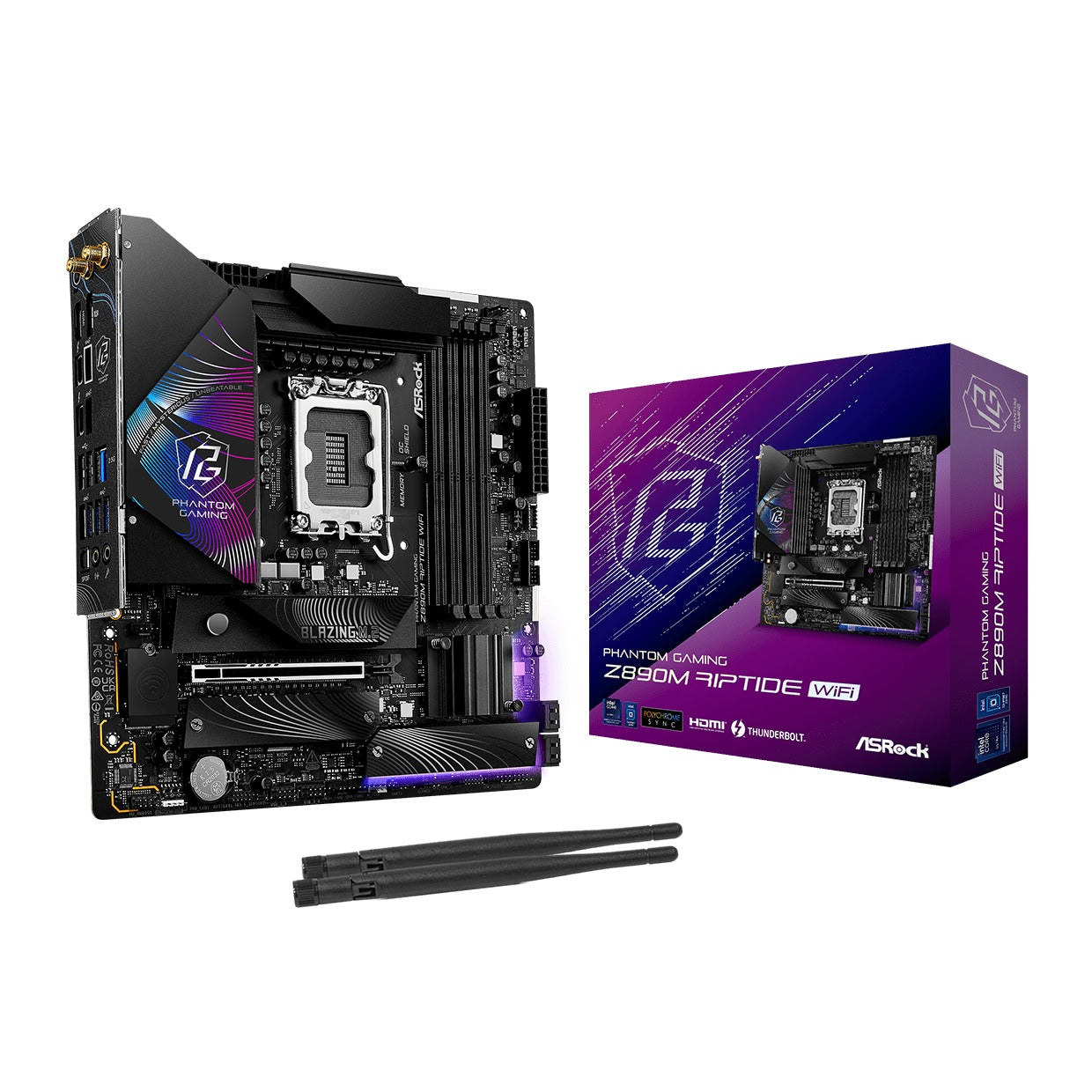 ASRock Z890M Riptide WiFi Motherboard