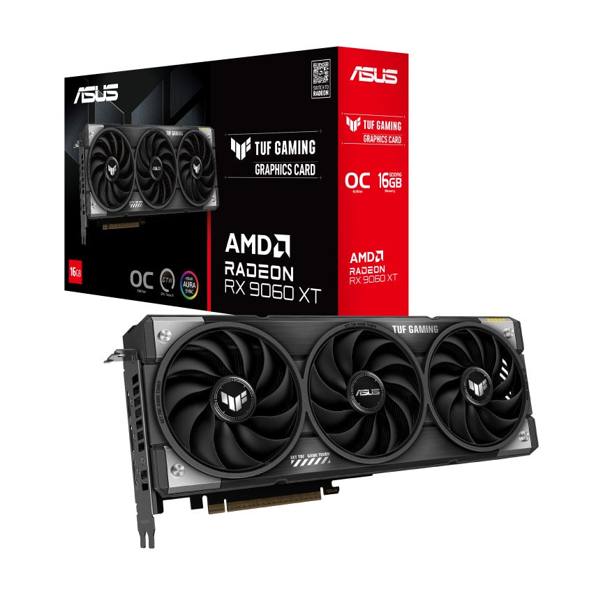 ASUS TUF Gaming Radeon RX 9060 XT 16GB GDDR6 OC Edition