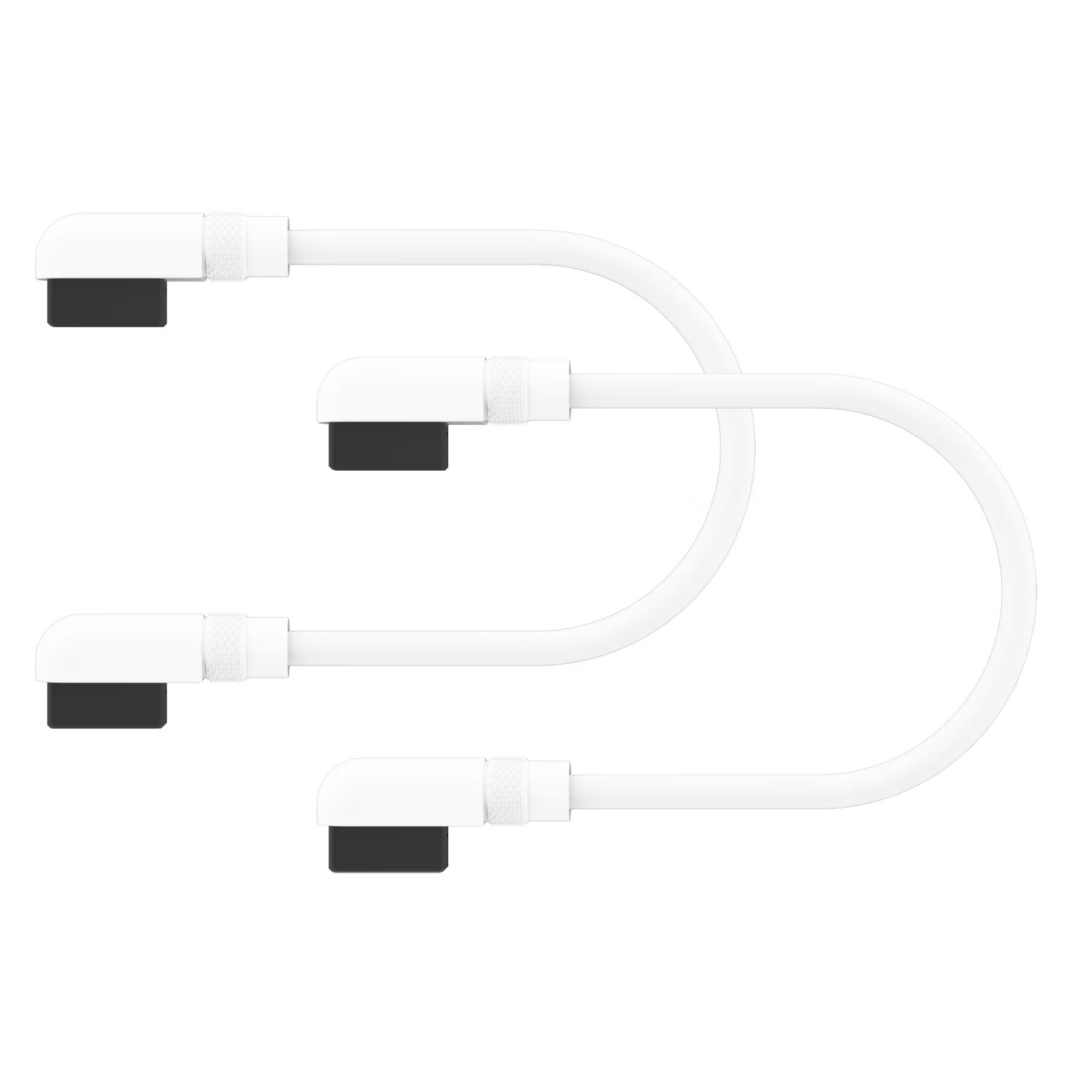 Corsair iCUE LINK Cable White 2x 135mm Slim 90° Connectors