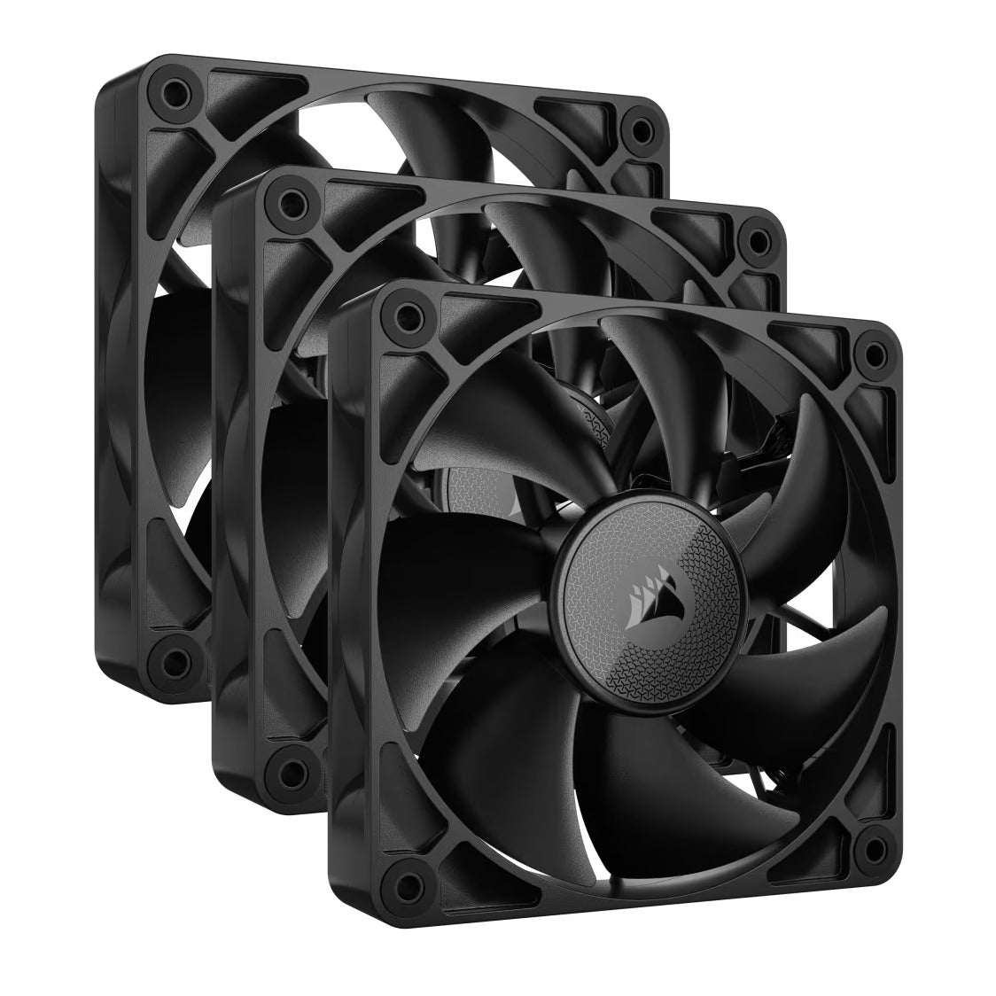 Corsair iCUE LINK RX120 PWM 120mm Fan Black Triple Pack