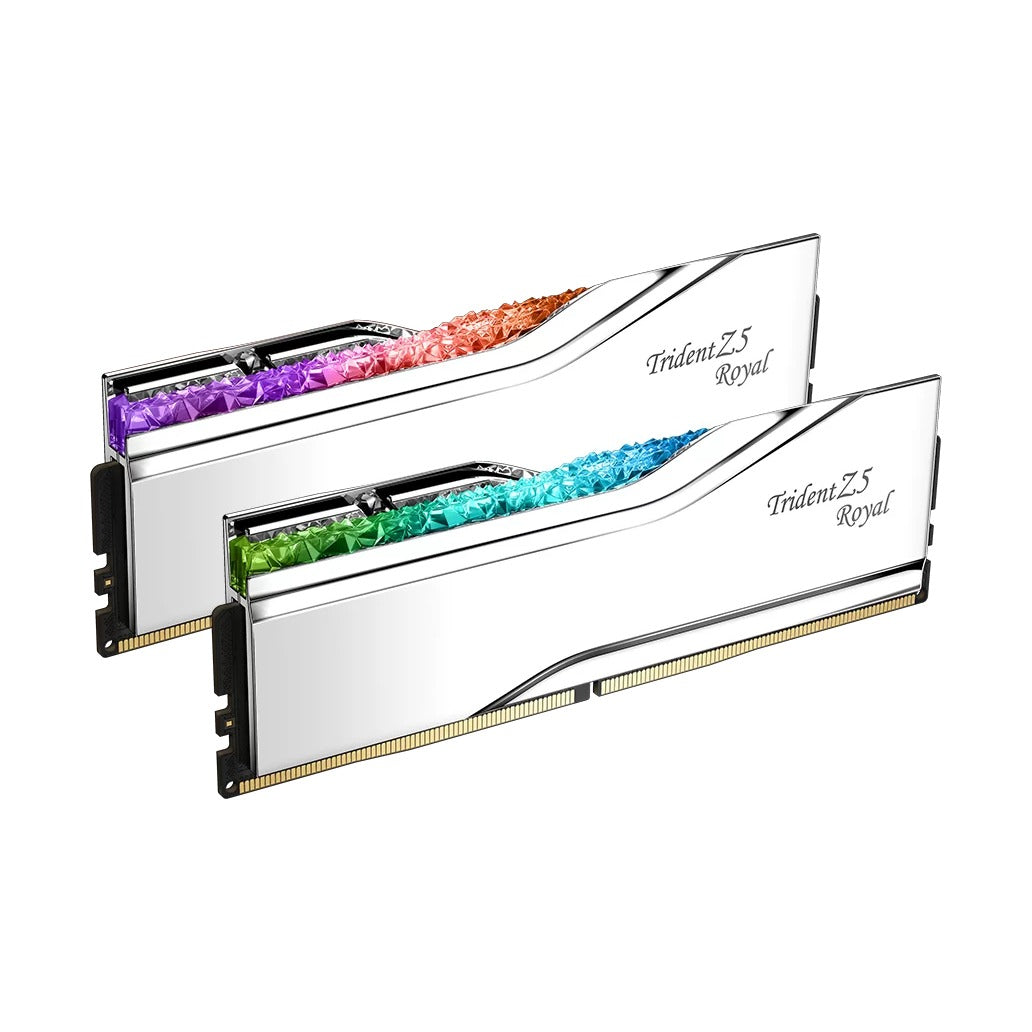 G.Skill Trident Z5 Royal RGB Silver 64GB (2x32GB) 6400MHz DDR5