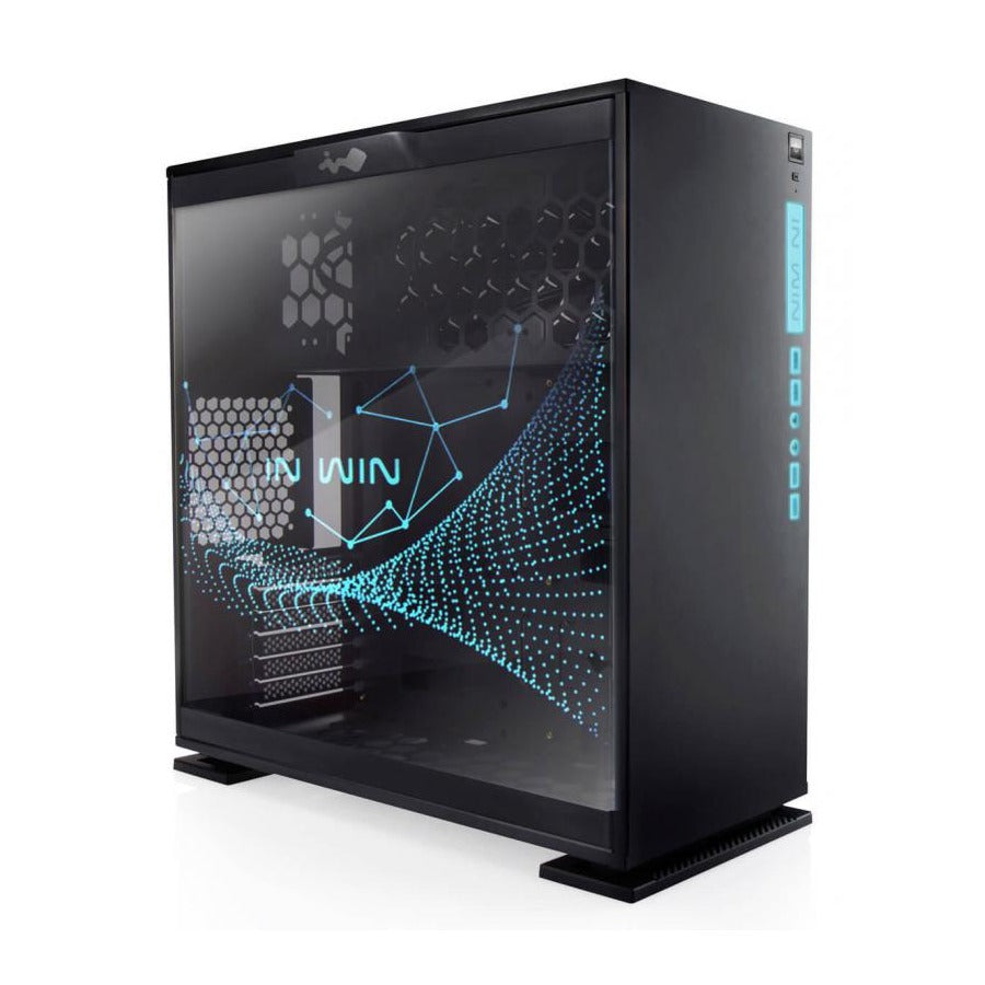 In Win 303RGB Black Mid Tower ATX Case Tempered Glass Window NO PSU