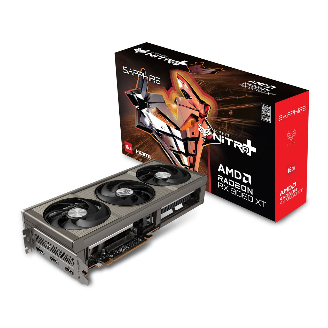 Sapphire NITRO+ Radeon RX 9060 XT Gaming OC 16GB
