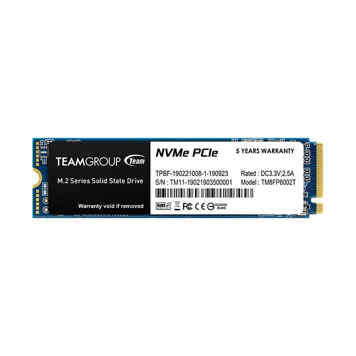 Team MP33 512GB M.2 NVMe PCIe 3.0 SSD