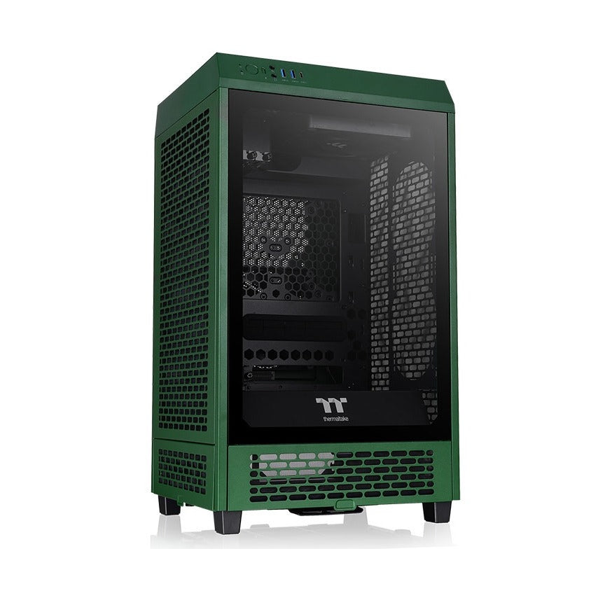 Thermaltake The Tower 200 Racing Green Mini ITX Case T/G NO PSU