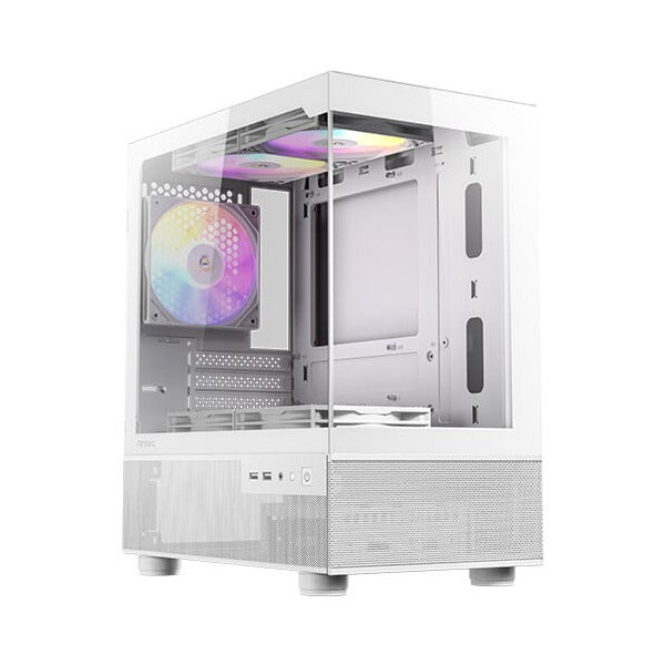 Antec CX200M RGB Elite White Gaming Micro ATX Case NO PSU