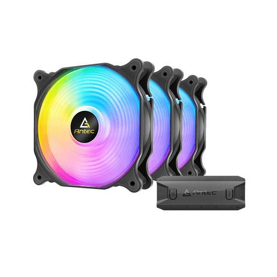 Antec F12 Racing ARGB PWM 120mm Fan 3-Pack