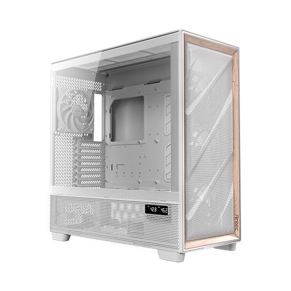 Antec FLUX PRO White Full Tower Case E-ATX Case 4mm T/G Panel NO PSU