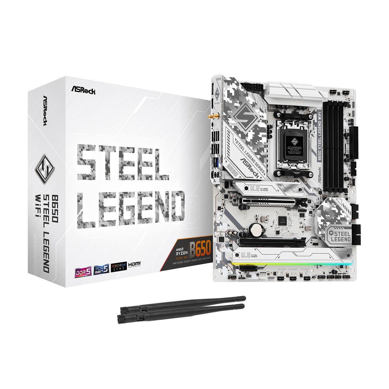 ASRock B650 Steel Legend WiFi Motherboard