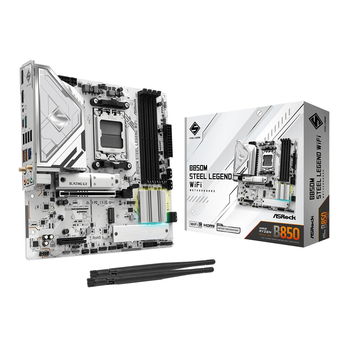 ASRock B850M Steel Legend WiFi Motherboard
