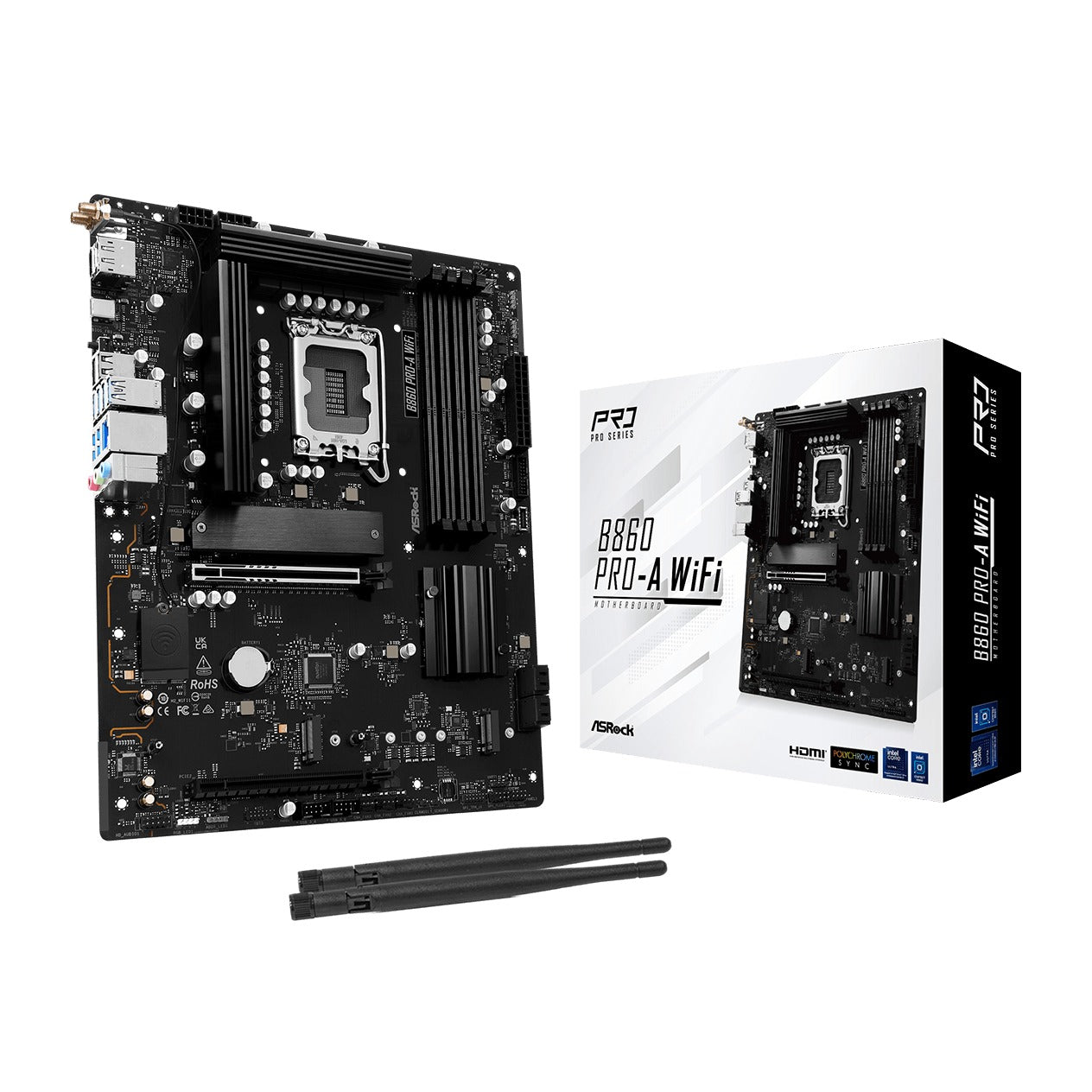 ASRock B860 Pro-A WiFi Motherboard