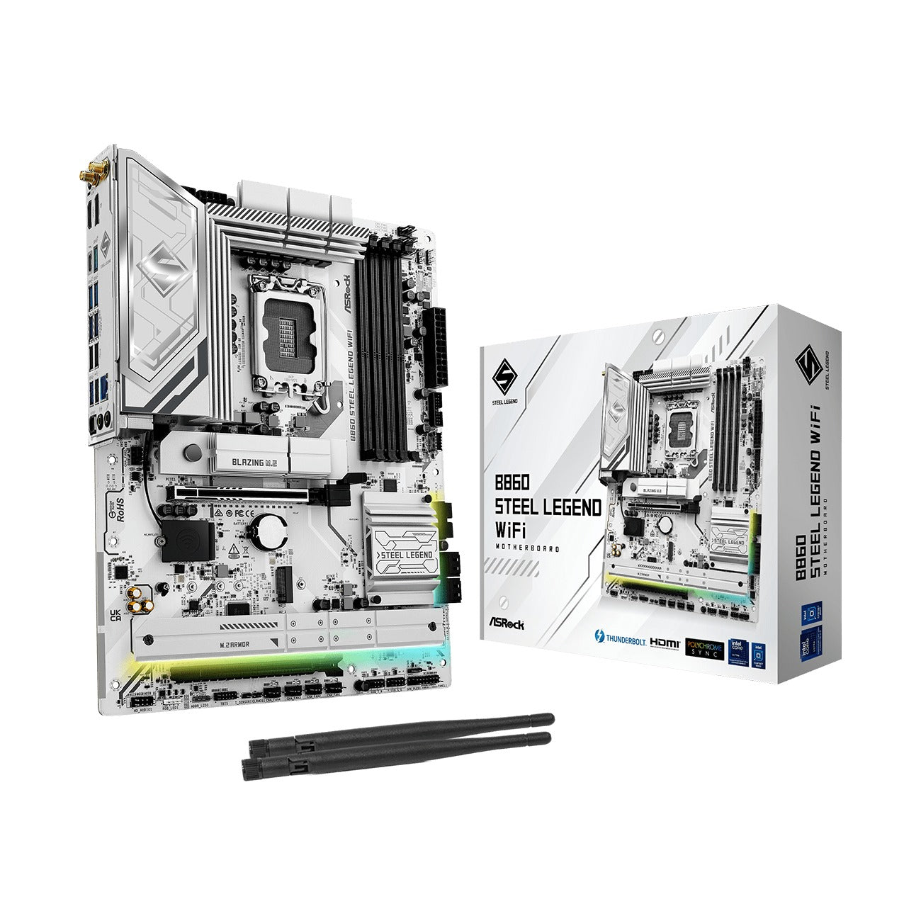 ASRock B860 Steel Legend WiFi Motherboard