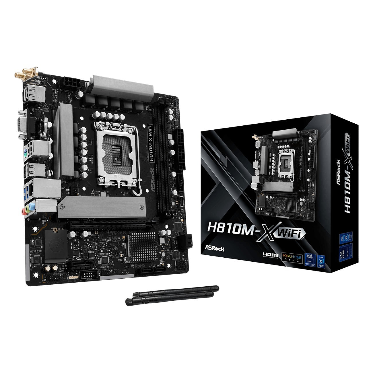 ASRock H810M-X WiFi Motherboard