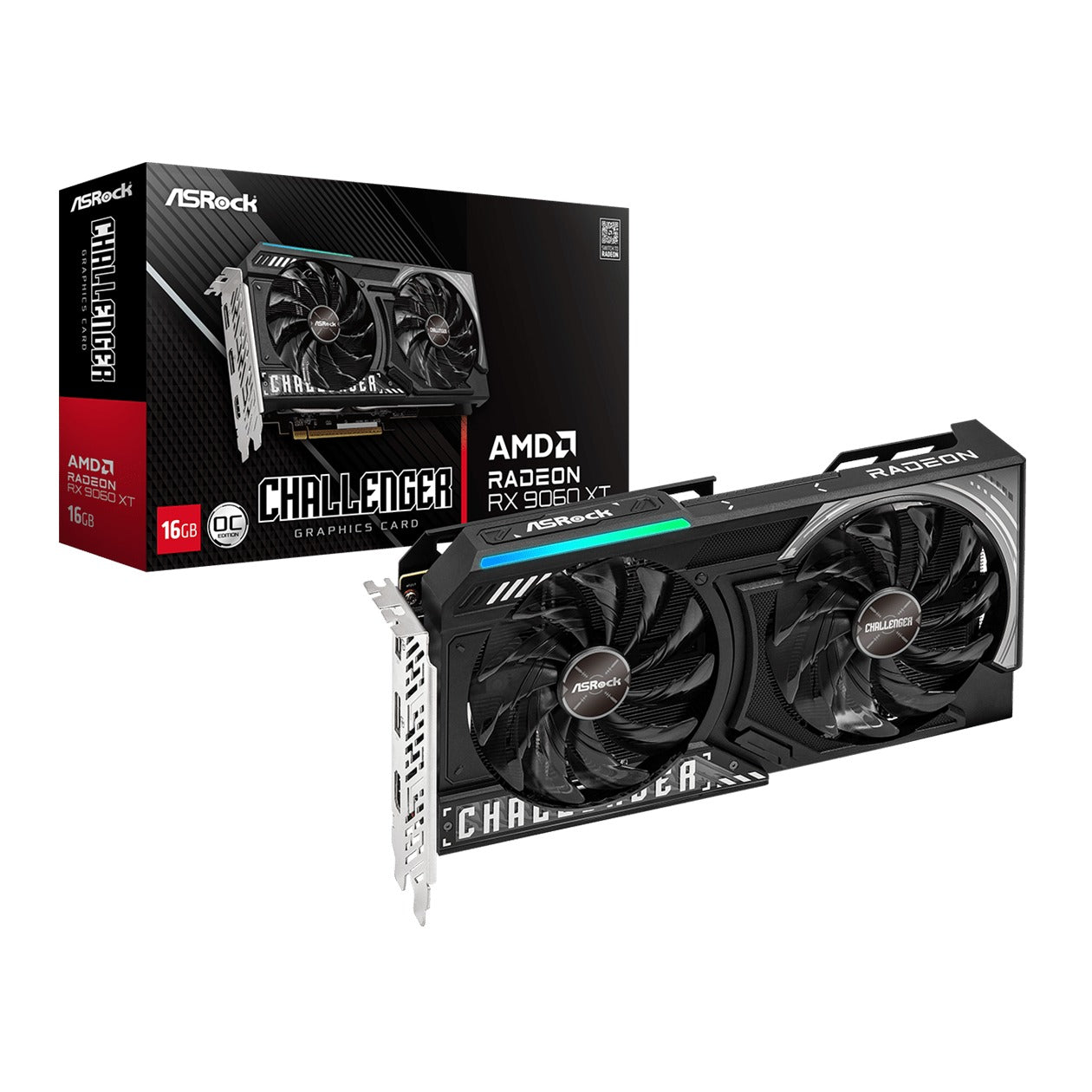 ASRock Radeon RX 9060 XT Challenger 16GB OC