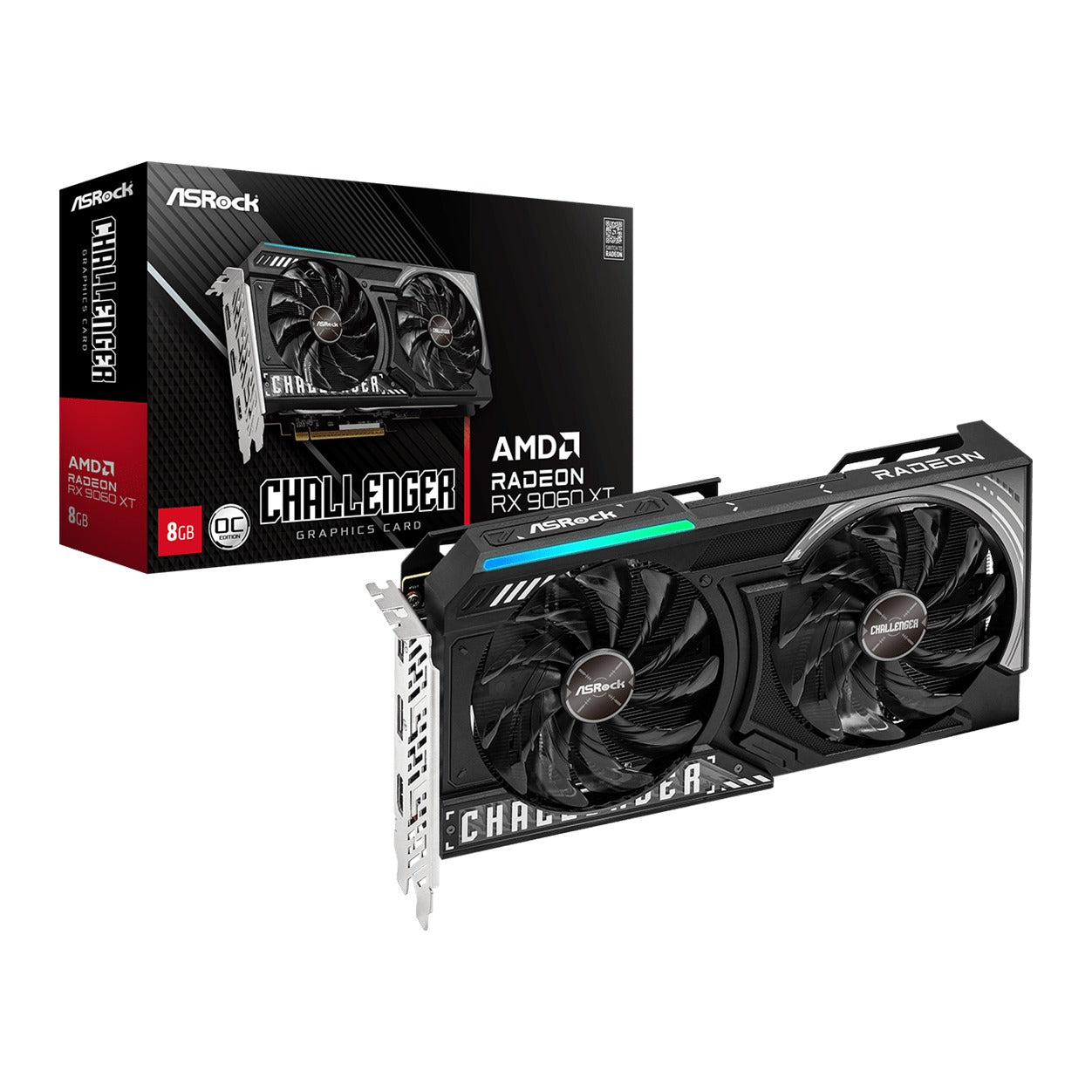 ASRock Radeon RX 9060 XT Challenger 8GB OC