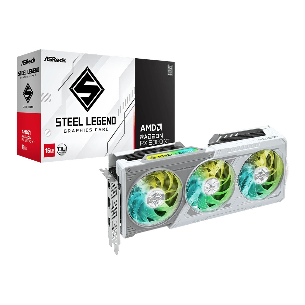 ASRock Radeon RX 9060 XT Steel Legend 16GB OC