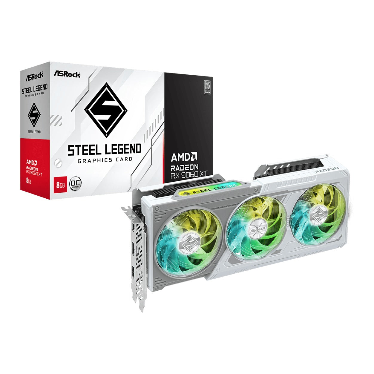 ASRock Radeon RX 9060 XT Steel Legend 8GB OC