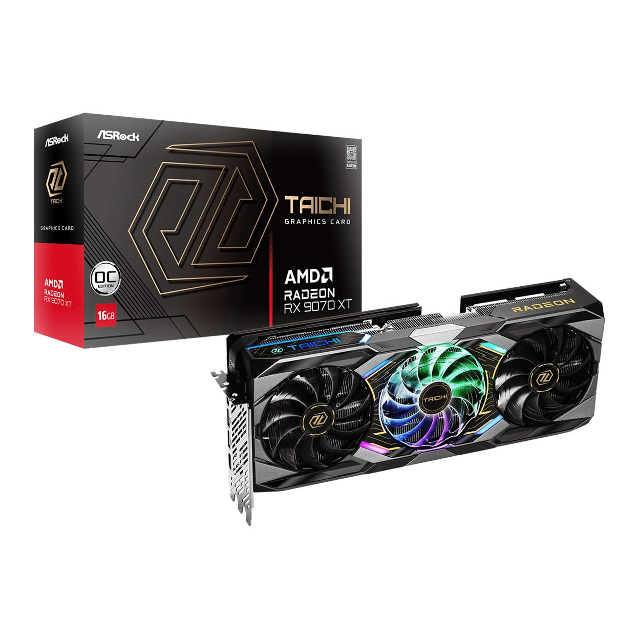 ASRock Radeon RX 9070 XT Taichi 16GB OC