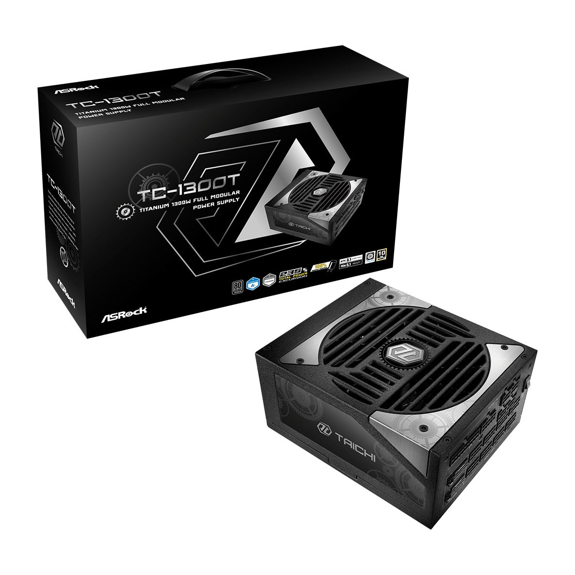ASRock Taichi TC-1300T 1300W Titanium Power Supply