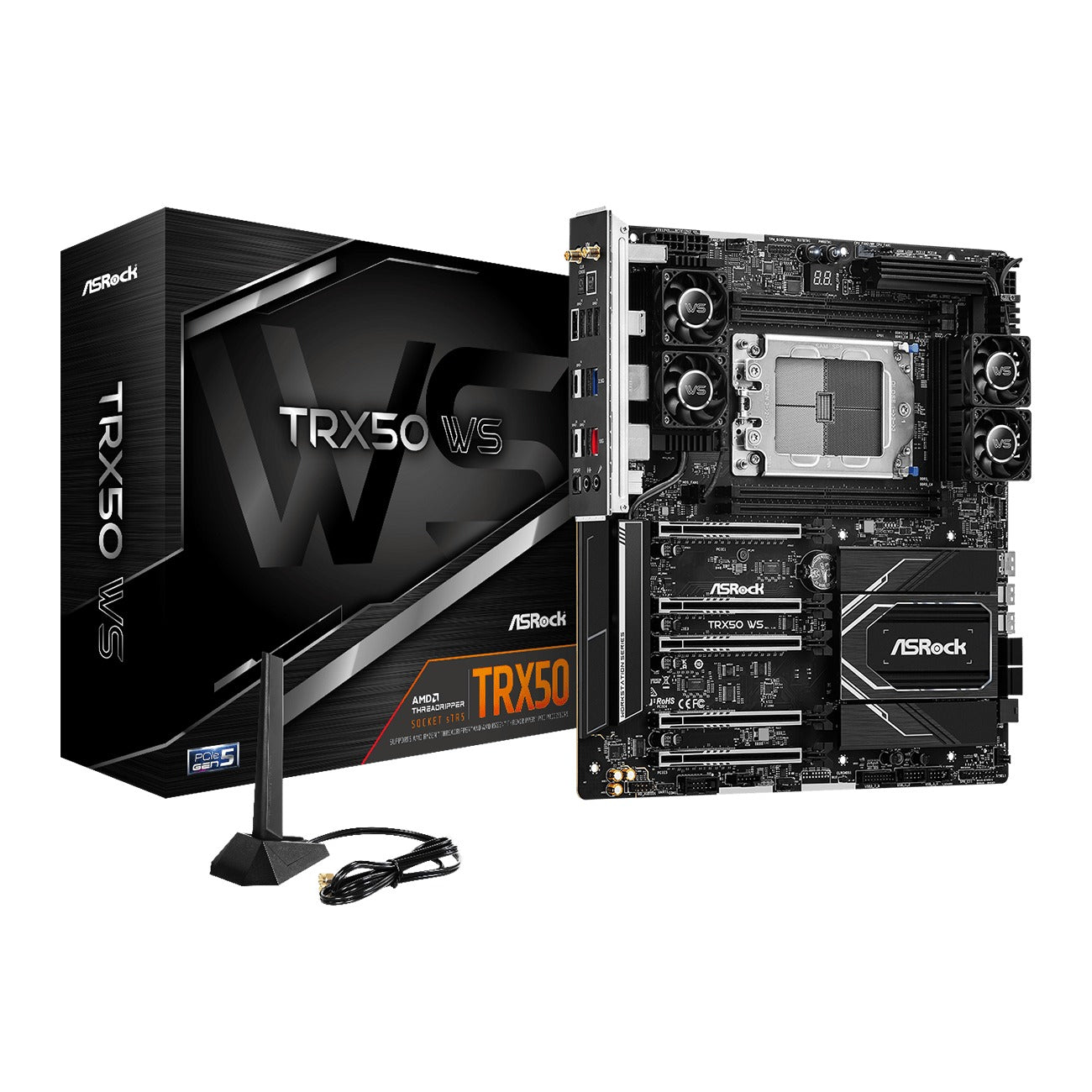 ASRock TRX50 WS Motherboard