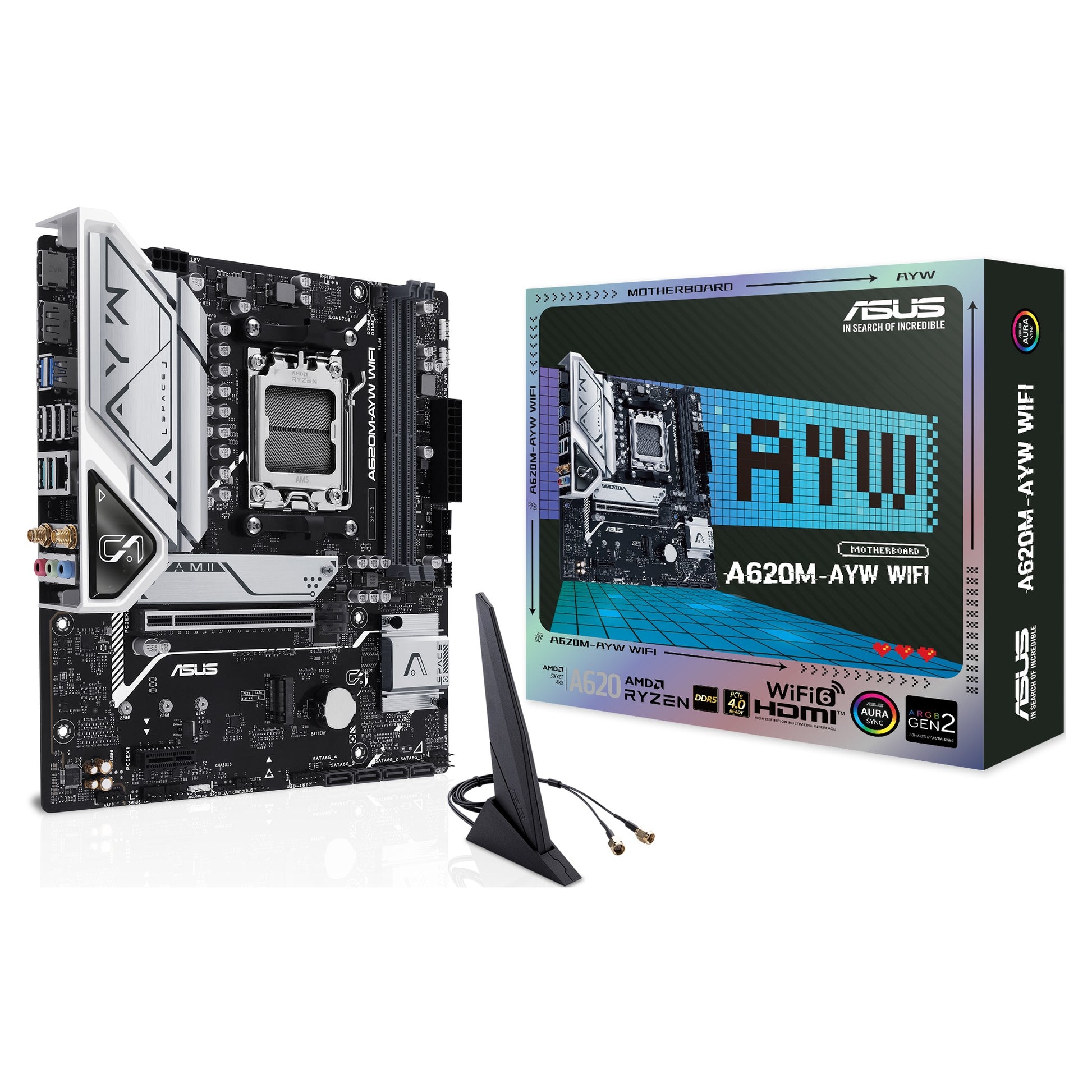 ASUS A620M-AYW WIFI Motherboard