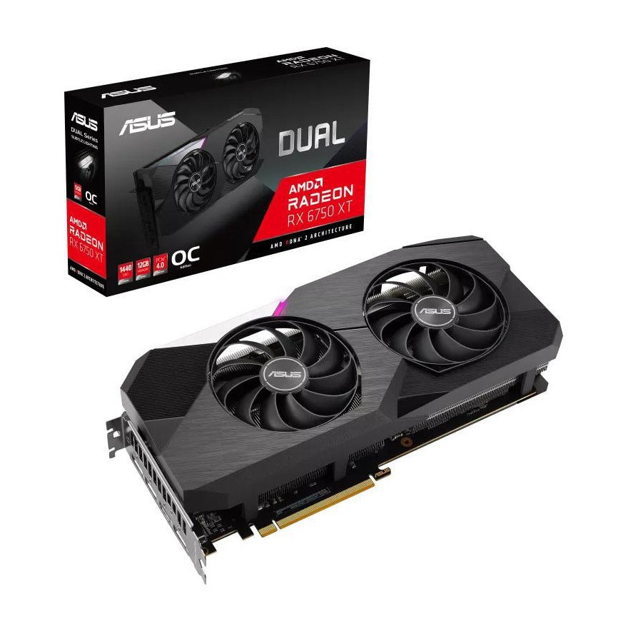 ASUS DUAL Radeon RX 6750 XT OC 12GB