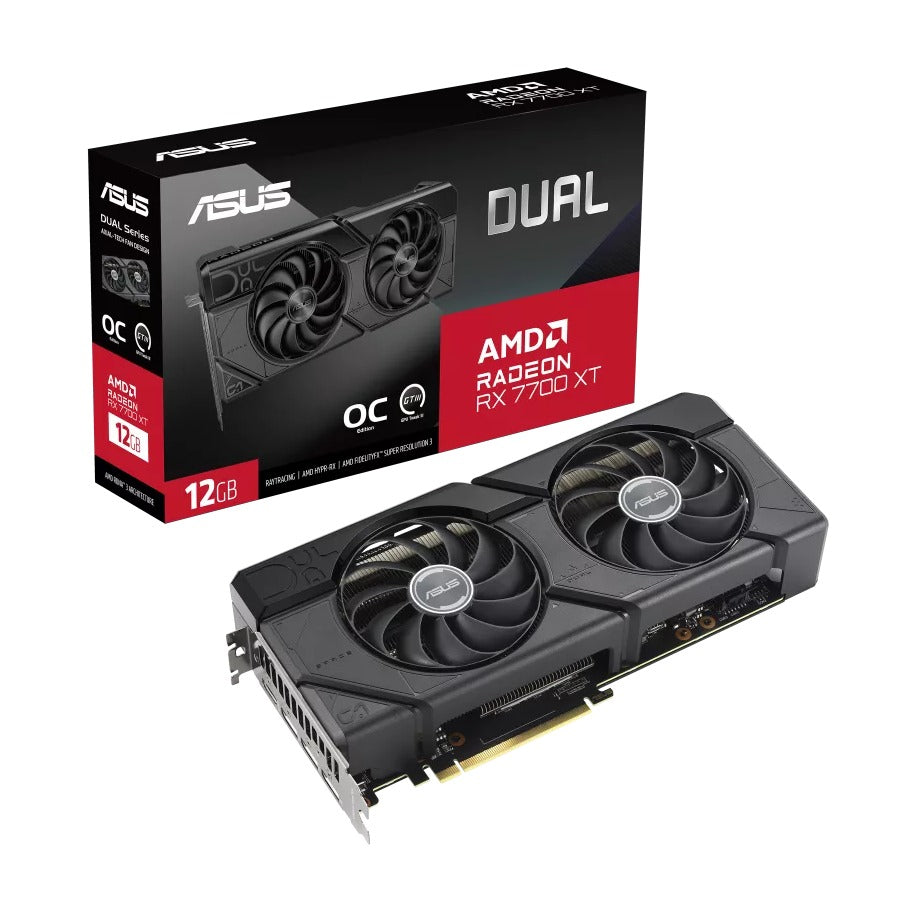ASUS Dual Radeon RX 7700 XT OC Edition 12GB