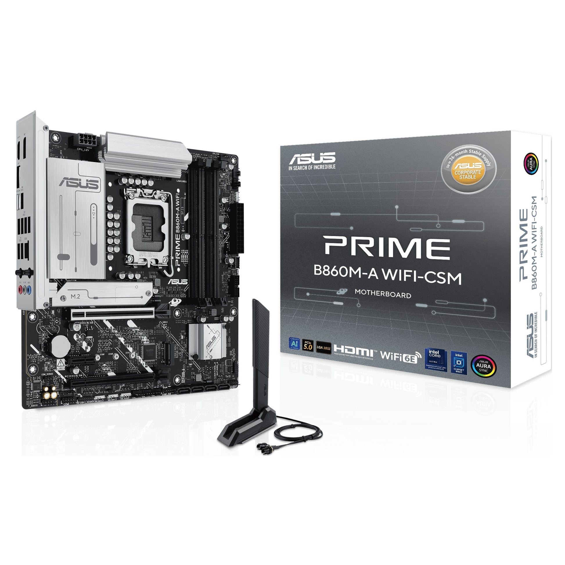 ASUS PRIME B860M-A WIFI-CSM Motherboard