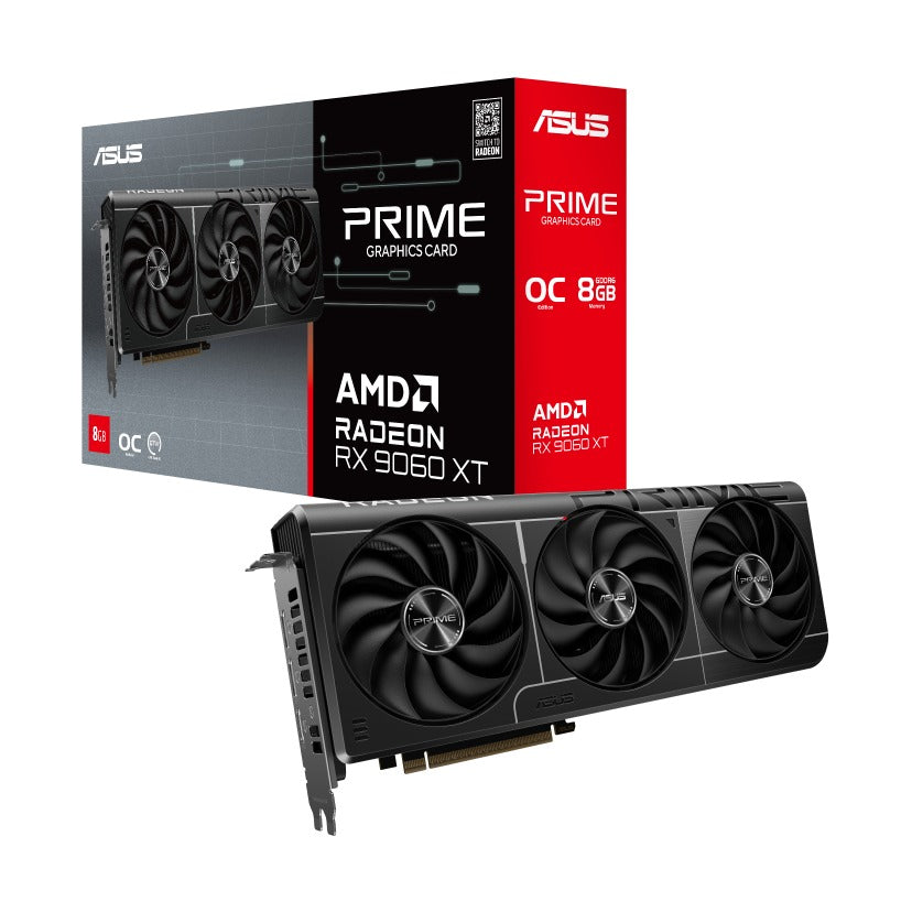 ASUS Prime Radeon RX 9060 XT 8GB GDDR6 OC Edition