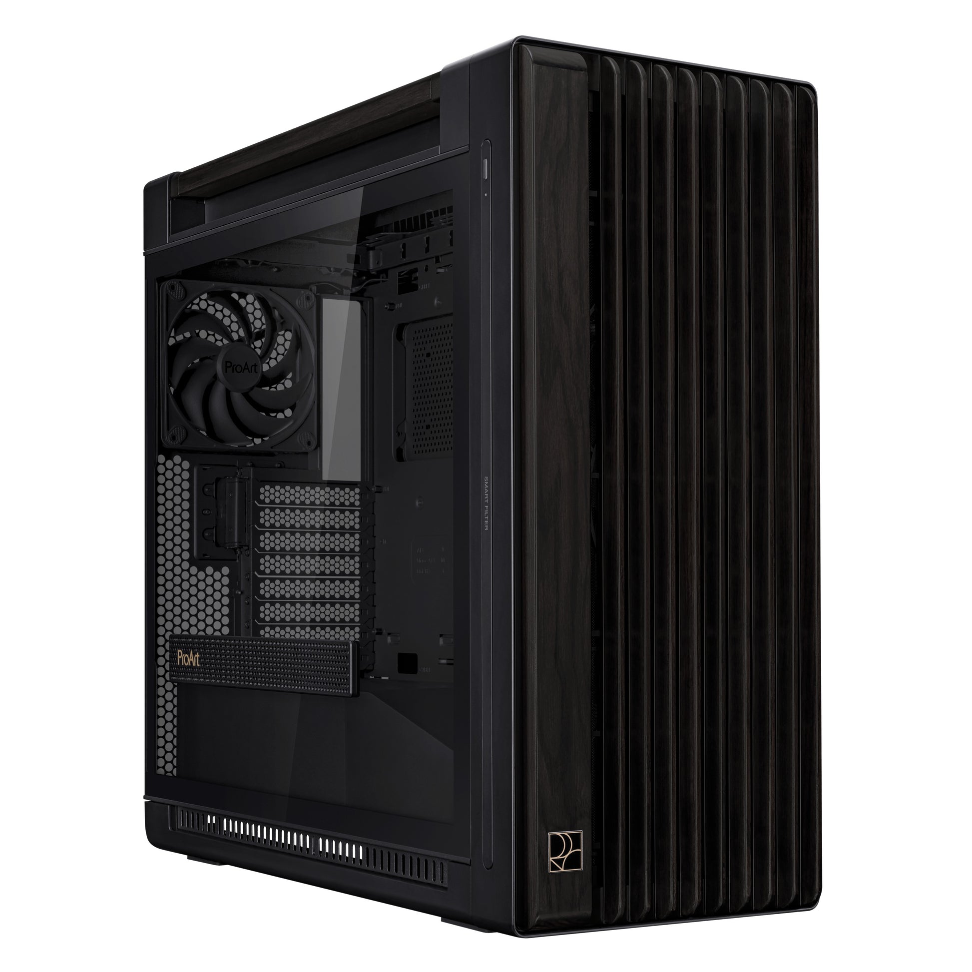 ASUS ProArt PA602 Wood TG PWM Black Edition E-ATX Case T/G NO PSU