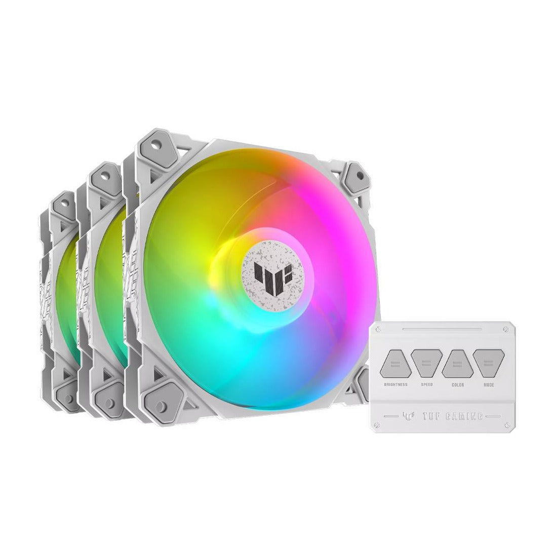ASUS TUF Gaming TF120 White ARGB 3IN1 120mm Fan
