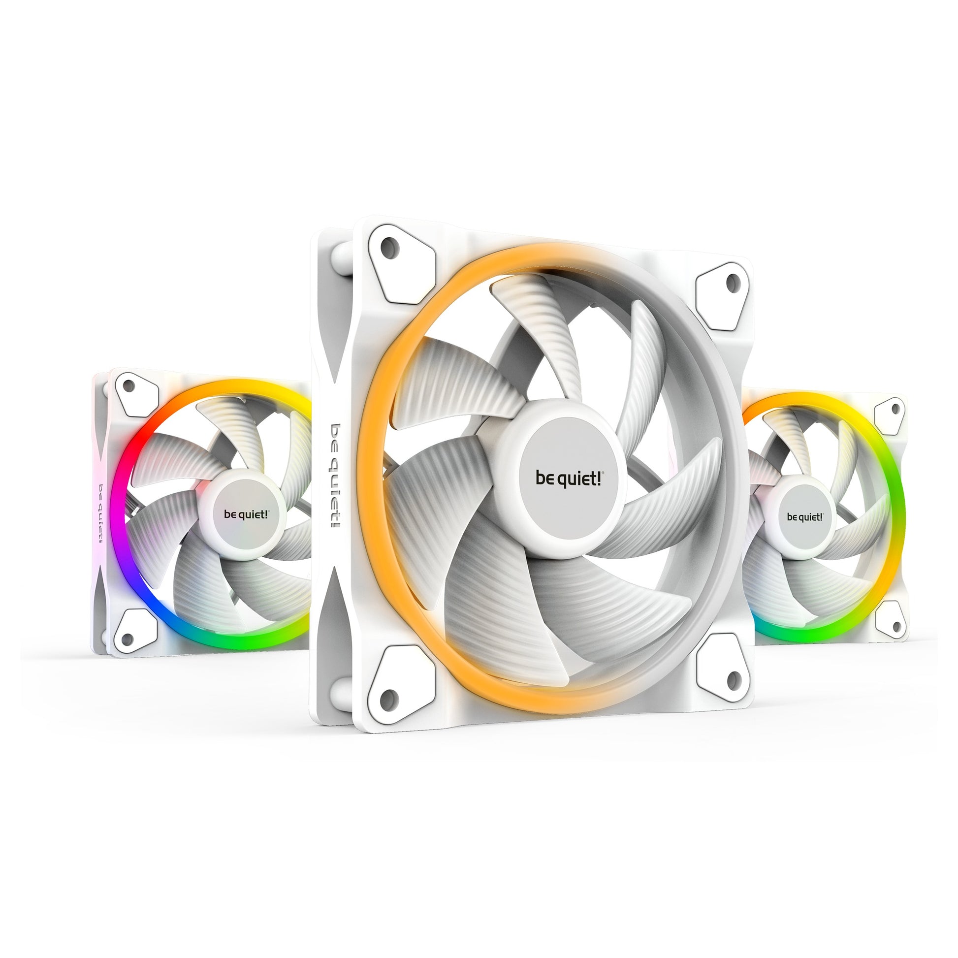 be quiet! Light Wings 120mm PWM Fan White 3-Pack