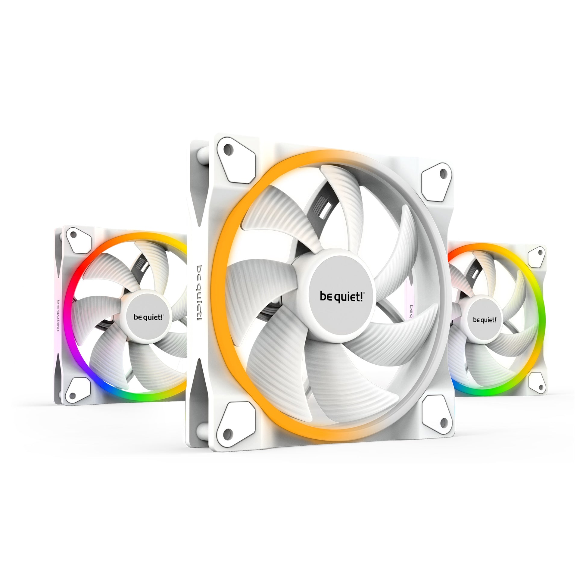 be quiet! Light Wings 140mm PWM Fan White 3-Pack
