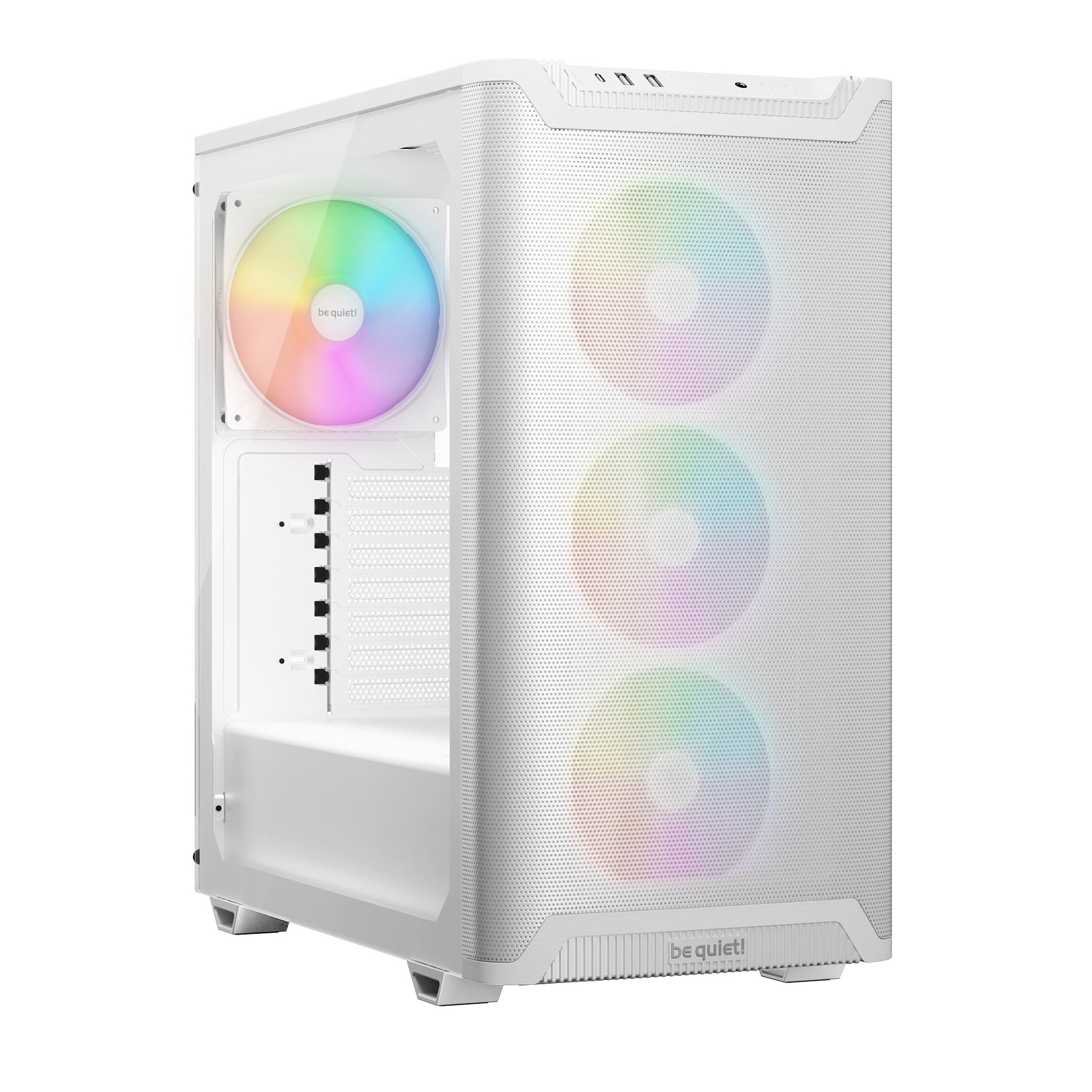 be quiet! Pure Base 501 LX White ATX Case T/G Side Panel NO PSU
