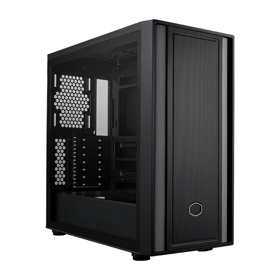 Cooler Master MasterBox 600 Lite Black Mid Tower ATX Case T/G NO PSU