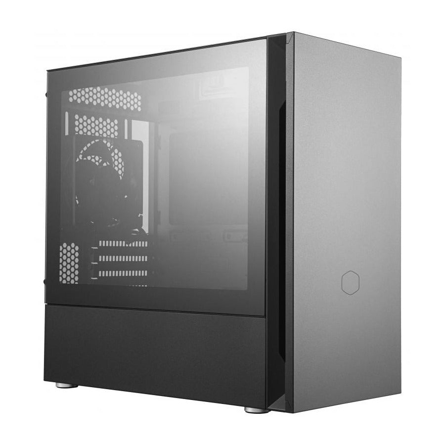 Cooler Master Silencio S400 Black Micro ATX Case T/G Window No PSU