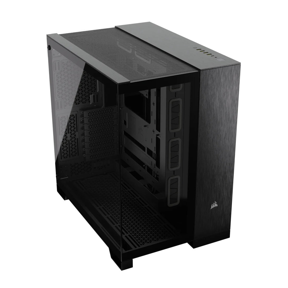 Corsair 6500X Black/Obsidian Aluminium Mid-Tower 2x Chamber E-ATX Case