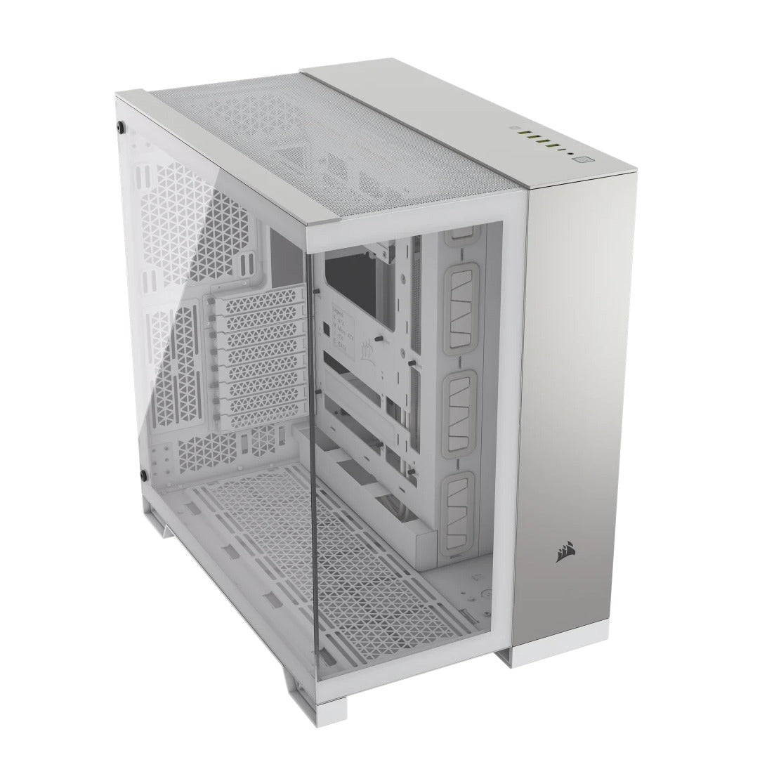 Corsair 6500X White/Satin Grey Alum Mid-Tower Dual Chamber E-ATX Case