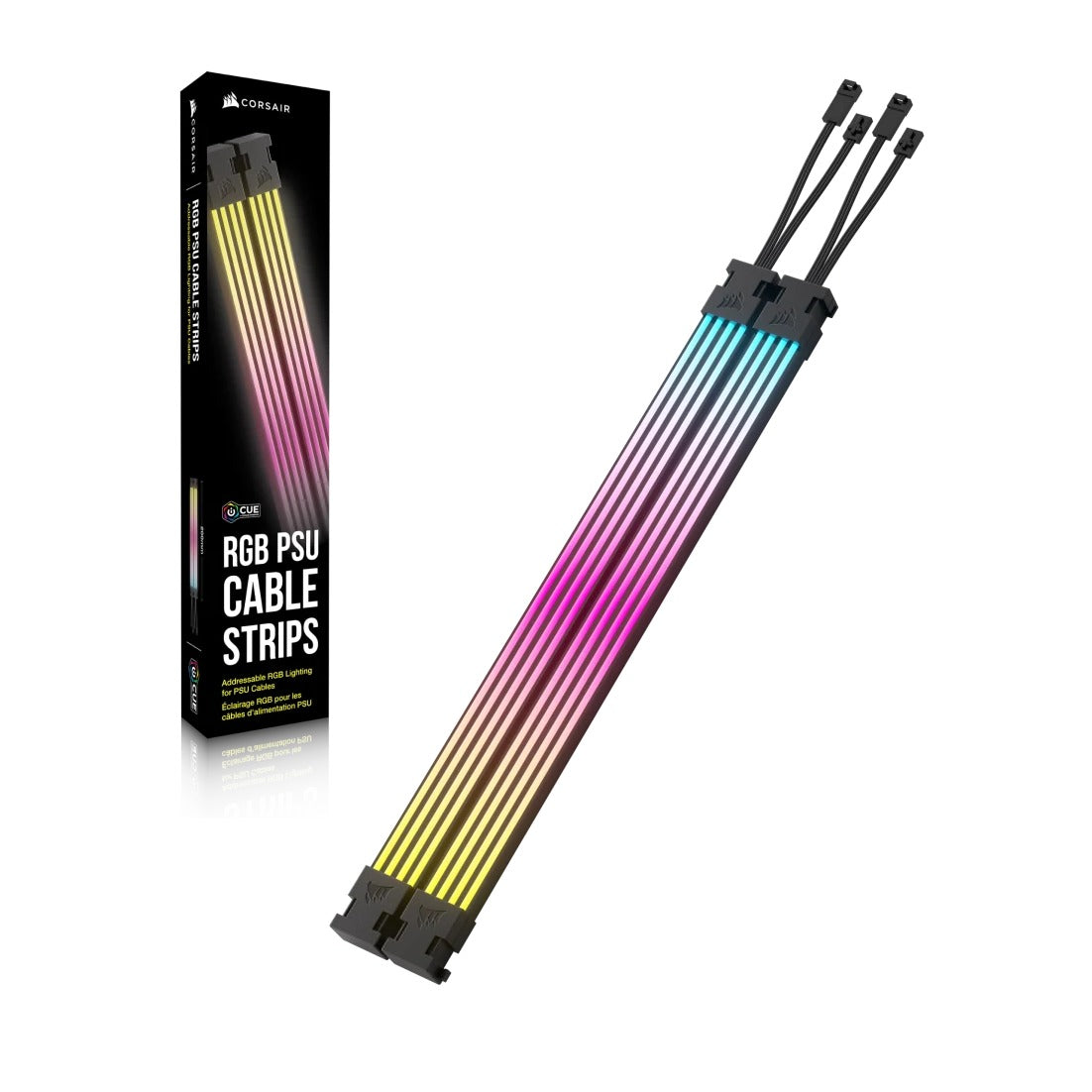 Corsair ARGB PSU Cable Strips Black