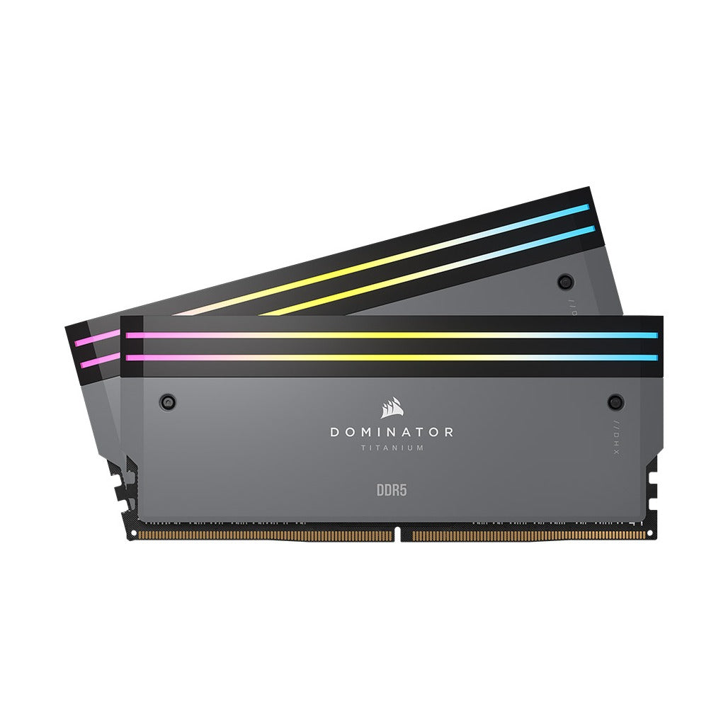 Corsair DOMINATOR TITANIUM RGB Grey 64GB (2x32GB) 6000MHz DDR5