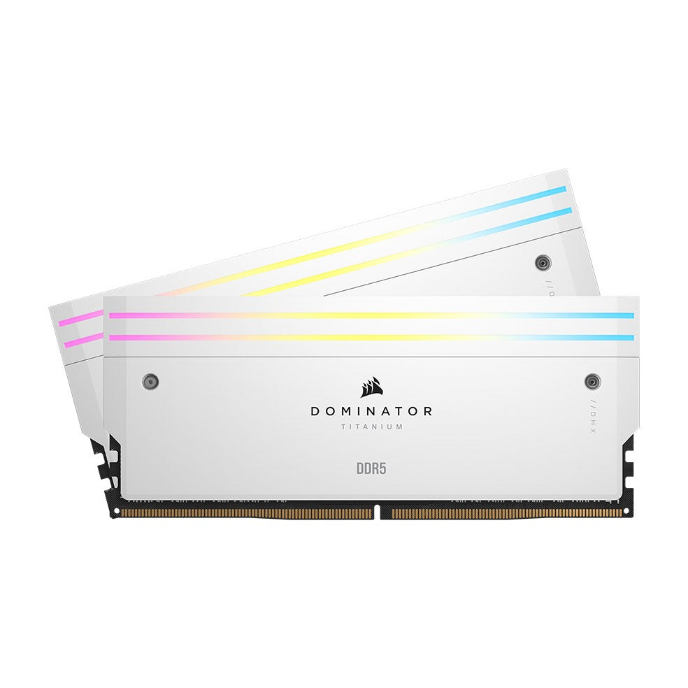 Corsair DOMINATOR TITANIUM RGB White 96GB (2x48GB) 6000MHz DDR5
