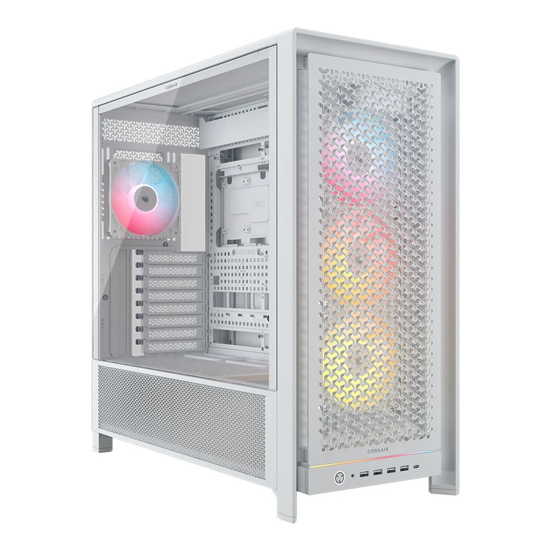 Corsair FRAME 5000D RS ARGB WH Mid Tower E-ATX Case T/G Panel NO PSU