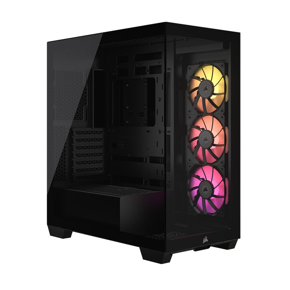 Corsair iCUE LINK 3500X RGB Black Mid-Tower E-ATX Case T/G NO PSU
