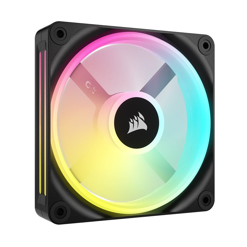 Corsair iCUE LINK QX120 RGB PWM 120mm Black Fan Single Pack