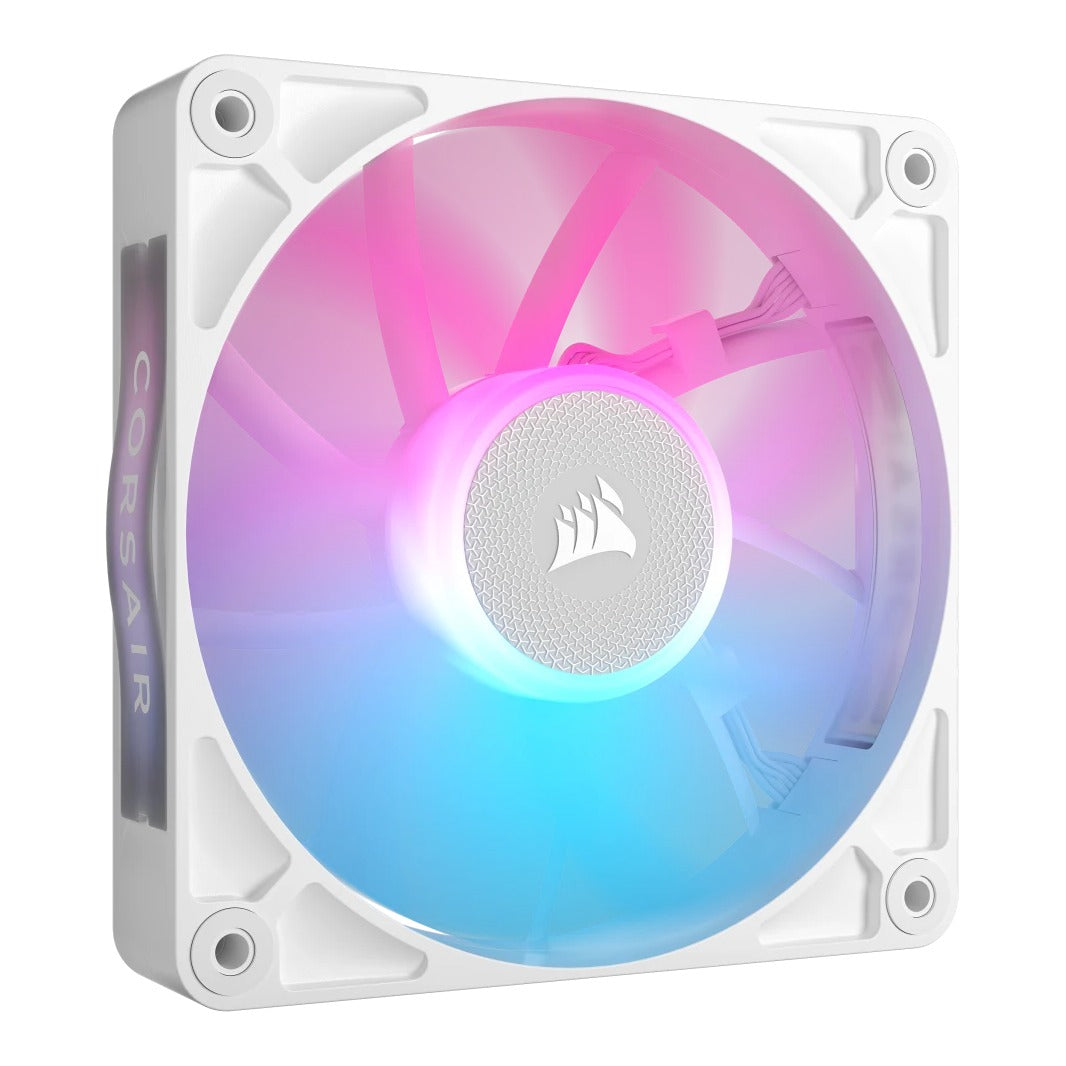 Corsair iCUE LINK RX120 PWM RGB 120mm Fan White Single Pack