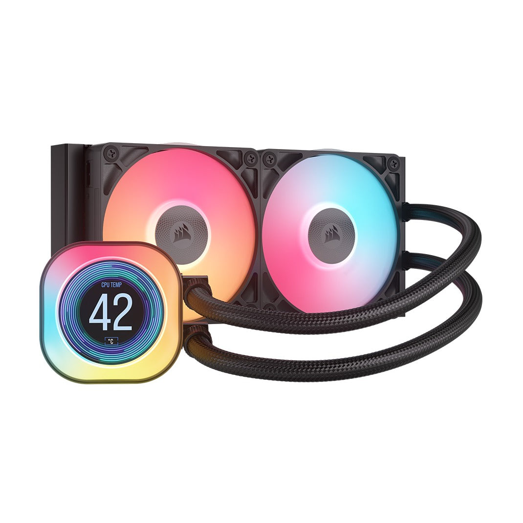 Corsair iCUE LINK TITAN 240 RX LCD AIO Black 240mm Liquid CPU Cooler