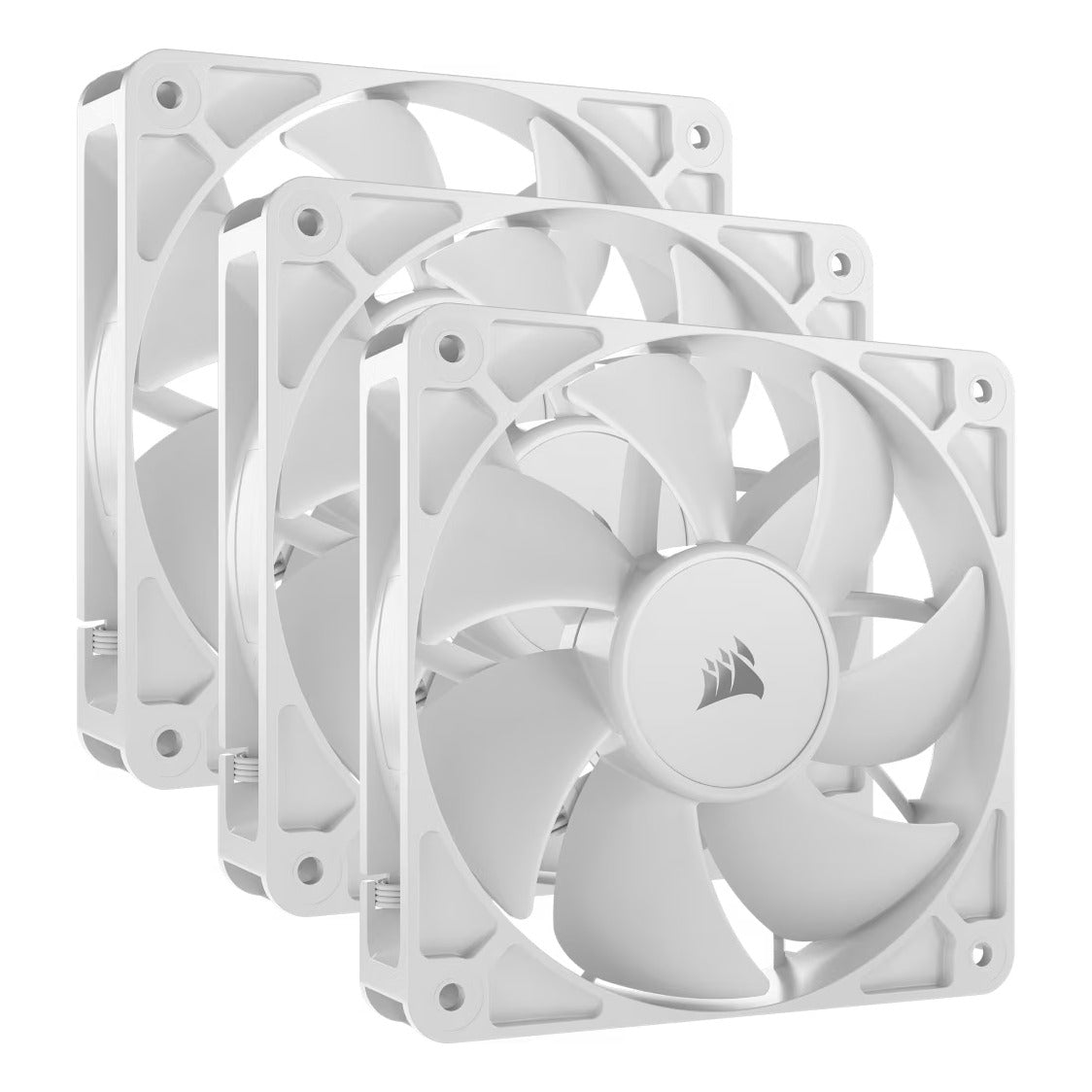Corsair RS120 120mm PWM Fan White Triple Pack