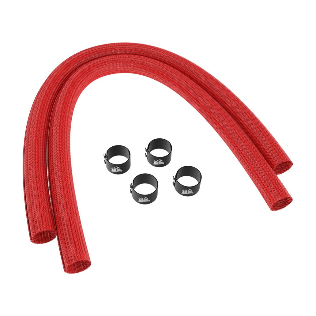 Corsair Sleeving Kit for AIO CPU Coolers Red 380mm